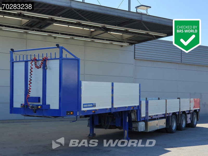 EM TECH NNR48 Extendable Lift + 2xLenkachse - عربة منخفضة مسطحة نصف مقطورة: صورة 1 EM TECH NNR48 Extendable Lift + 2xLenkachse - عربة منخفضة مسطحة نصف مقطورة: صورة 1