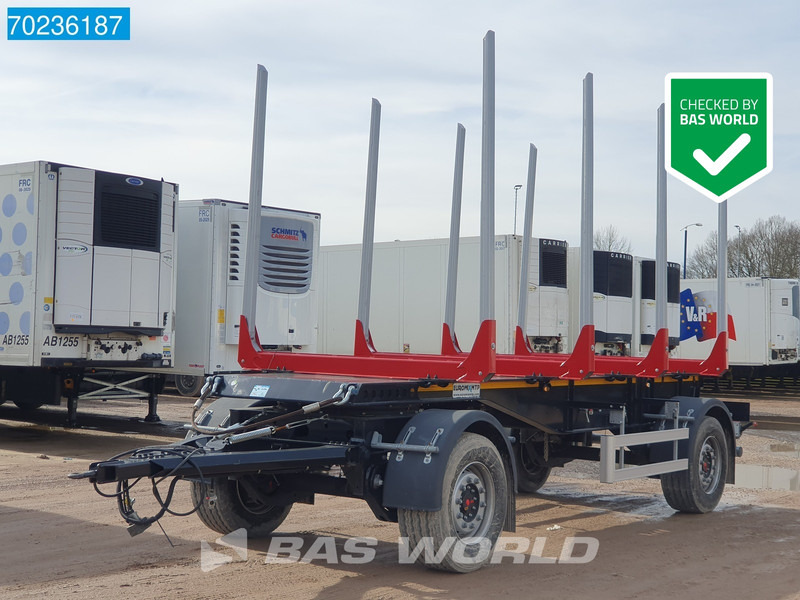 EUROMIX 2A-CAT NEW Wood Holztransport - مقطورة اخشاب: صورة 1 EUROMIX 2A-CAT NEW Wood Holztransport - مقطورة اخشاب: صورة 1