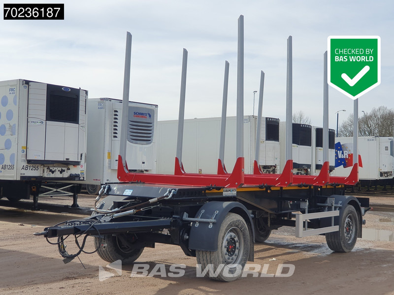 EUROMIX 2A-CAT NEW Wood Holztransport - مقطورة اخشاب: صورة 1 EUROMIX 2A-CAT NEW Wood Holztransport - مقطورة اخشاب: صورة 1