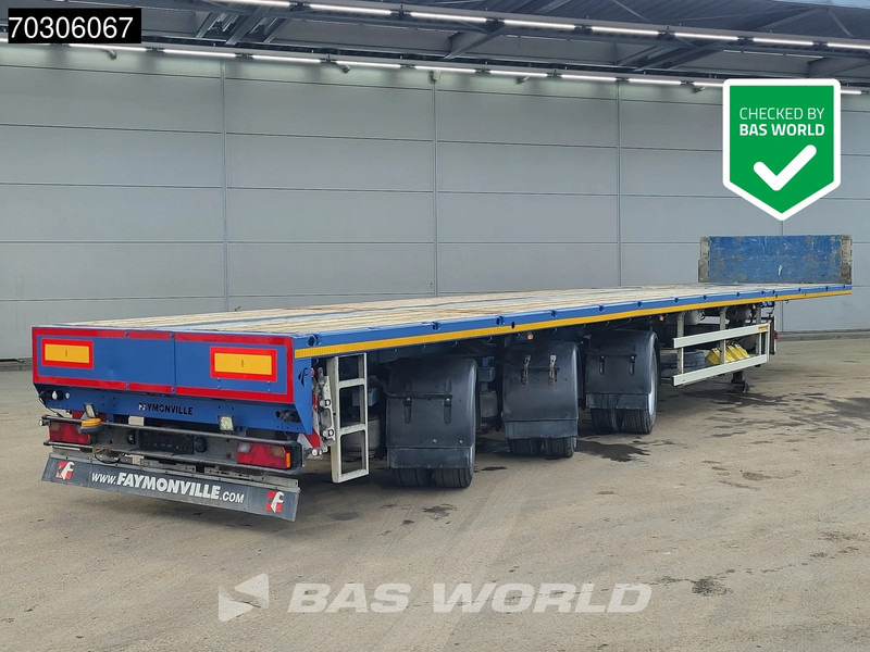 Faymonville F-S43-1AAF 3x Steering Axle 2x Extendable - نصف مقطورة مسطحة: صورة 1 Faymonville F-S43-1AAF 3x Steering Axle 2x Extendable - نصف مقطورة مسطحة: صورة 1