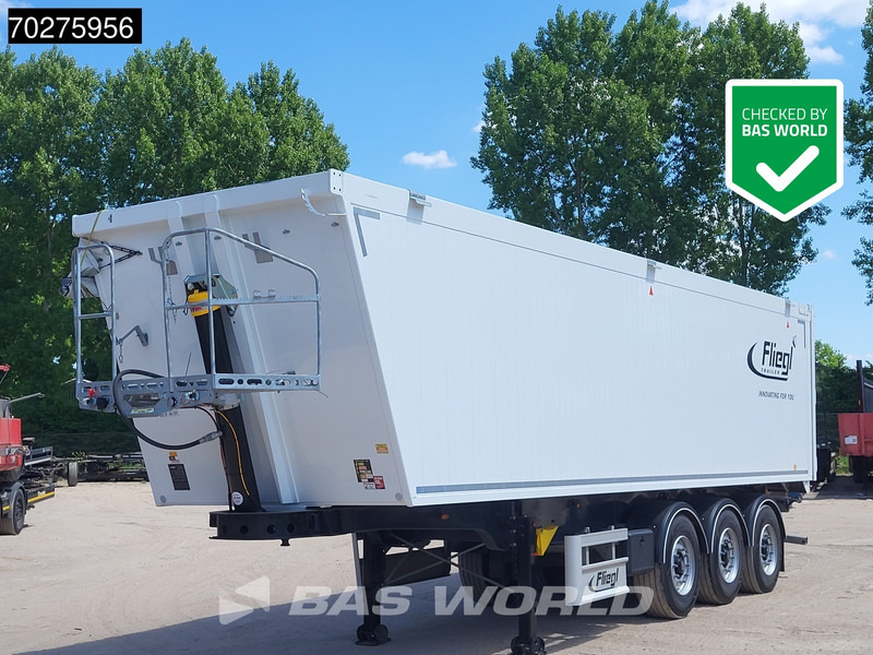 Fliegl SDS02 3 axles 50m3 ALU Liftachse - قلابة نصف مقطورة نصف مقطورة قلابة: صورة 1 Fliegl SDS02 3 axles 50m3 ALU Liftachse - قلابة نصف مقطورة نصف مقطورة قلابة: صورة 1