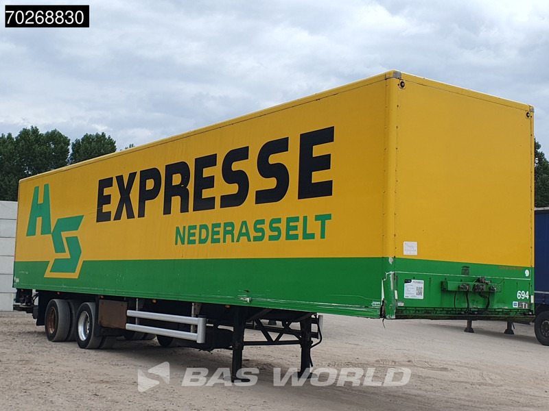 Floor FL0-12-20K1 2 axles Lenkachse Ladebordwand Hardholze Boden - نصف مقطورة صندوق مغلق: صورة 3 Floor FL0-12-20K1 2 axles Lenkachse Ladebordwand Hardholze Boden - نصف مقطورة صندوق مغلق: صورة 3