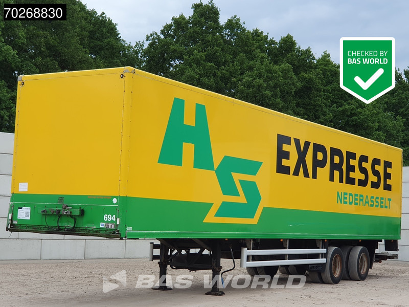 Floor FL0-12-20K1 2 axles Lenkachse Ladebordwand Hardholze Boden - نصف مقطورة صندوق مغلق: صورة 1 Floor FL0-12-20K1 2 axles Lenkachse Ladebordwand Hardholze Boden - نصف مقطورة صندوق مغلق: صورة 1