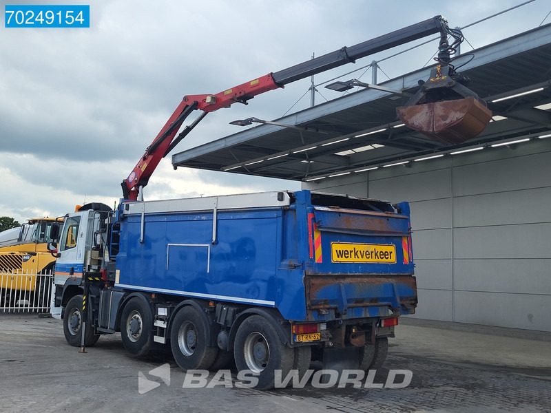Ginaf X4243TS 8X4 NL-Truck HMF1643-Z Crane 17m3 Ruizeveld Tipper Big-Axle Lift+Lenkachse - شاحنة قلاب, شاحنة كرين: صورة 3 Ginaf X4243TS 8X4 NL-Truck HMF1643-Z Crane 17m3 Ruizeveld Tipper Big-Axle Lift+Lenkachse - شاحنة قلاب, شاحنة كرين: صورة 3