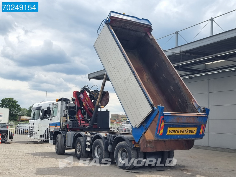 Ginaf X4243TS 8X4 NL-Truck HMF1643-Z Crane 17m3 Ruizeveld Tipper Big-Axle Lift+Lenkachse - شاحنة قلاب, شاحنة كرين: صورة 5 Ginaf X4243TS 8X4 NL-Truck HMF1643-Z Crane 17m3 Ruizeveld Tipper Big-Axle Lift+Lenkachse - شاحنة قلاب, شاحنة كرين: صورة 5