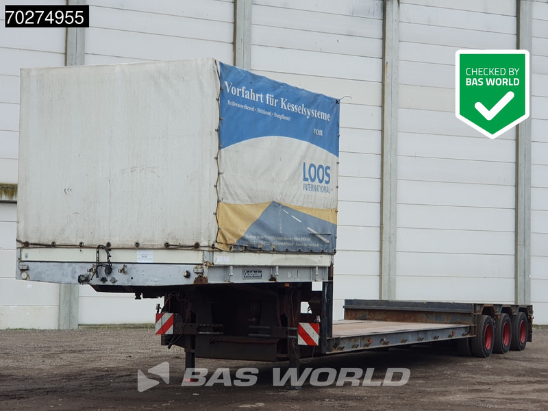 Goldhofer STZ-TL3029/80 3 axles 3xLenkachse Extendable - عربة منخفضة مسطحة نصف مقطورة: صورة 2 Goldhofer STZ-TL3029/80 3 axles 3xLenkachse Extendable - عربة منخفضة مسطحة نصف مقطورة: صورة 2