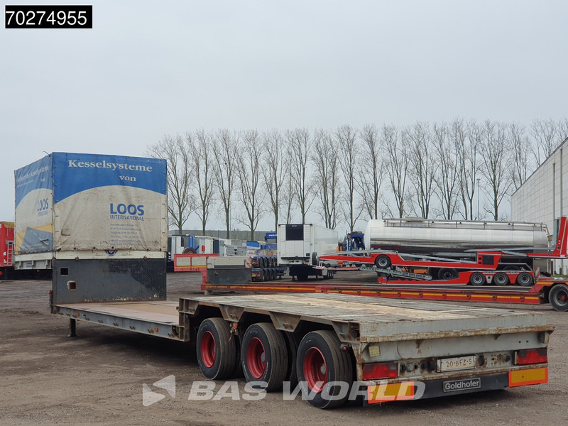 Goldhofer STZ-TL3029/80 3 axles 3xLenkachse Extendable - عربة منخفضة مسطحة نصف مقطورة: صورة 3 Goldhofer STZ-TL3029/80 3 axles 3xLenkachse Extendable - عربة منخفضة مسطحة نصف مقطورة: صورة 3