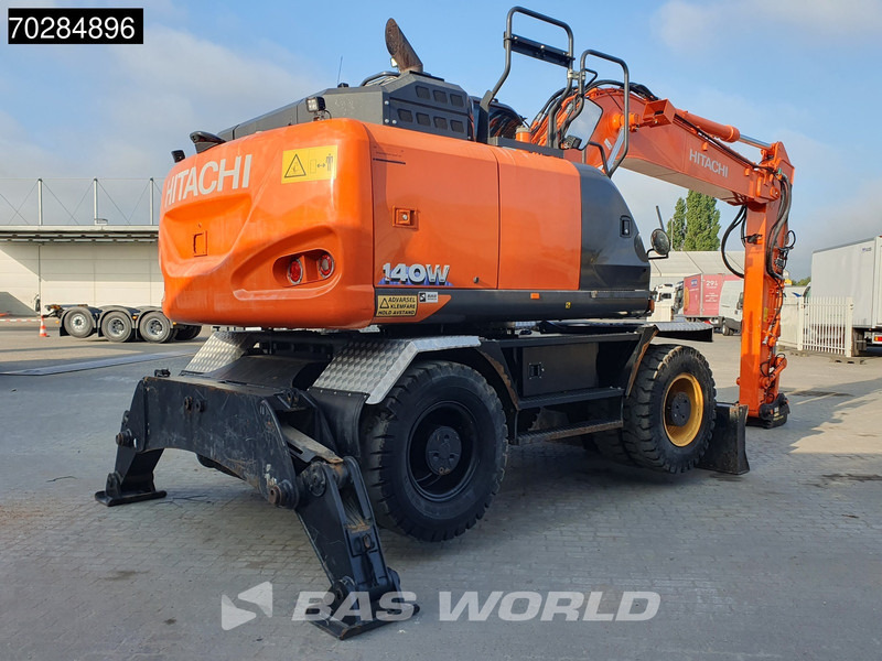 Hitachi ZX140W -6 OUTRIGGERS + BLADE - حفارة دولاب: صورة 5 Hitachi ZX140W -6 OUTRIGGERS + BLADE - حفارة دولاب: صورة 5