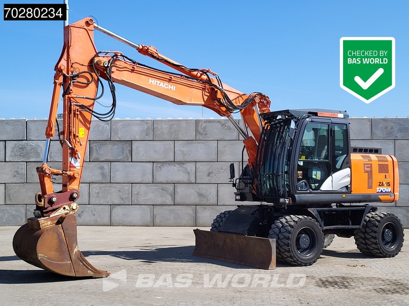 Hitachi ZX170W -6 GERMAN MACHINE - حفارة دولاب: صورة 1 Hitachi ZX170W -6 GERMAN MACHINE - حفارة دولاب: صورة 1