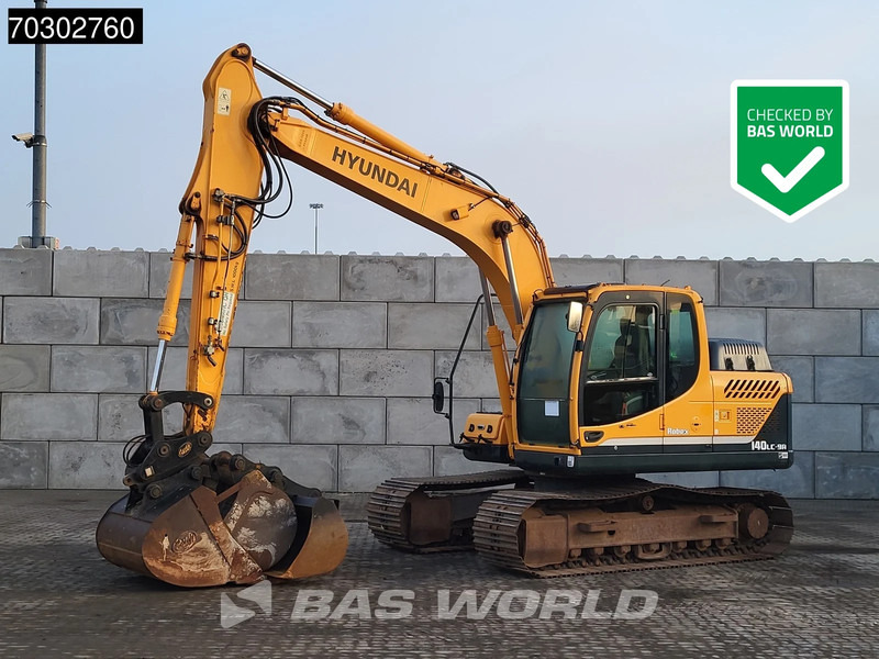 Hyundai R140 LC-9A - حفار زحاف: صورة 1 Hyundai R140 LC-9A - حفار زحاف: صورة 1