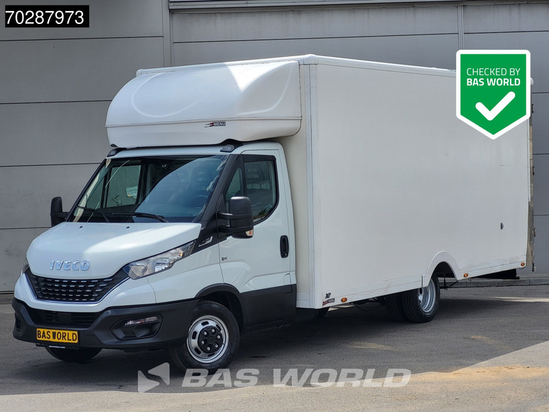 Iveco 35C14 Automaat Luchtvering 530cm lang! Verkoopwagen Bakwagen Airco Cruise Camera Euro6 Meubelbak Plancher Foodtruck Paardenwagen 30m3 - شاحنة مغلقة الصندوق: صورة 1 Iveco 35C14 Automaat Luchtvering 530cm lang! Verkoopwagen Bakwagen Airco Cruise Camera Euro6 Meubelbak Plancher Foodtruck Paardenwagen 30m3 - شاحنة مغلقة الصندوق: صورة 1