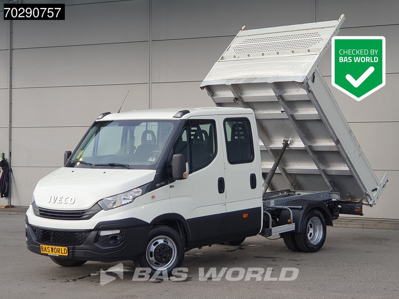 Iveco Daily 35C12 Kipper Dubbel Cabine Dubbellucht 3,5t Trekhaak Airco Cruise Camera Euro6 Tipper Benne Kieper 2m3 A/C Towbar Cruise control - قلاب صغير: صورة 1 Iveco Daily 35C12 Kipper Dubbel Cabine Dubbellucht 3,5t Trekhaak Airco Cruise Camera Euro6 Tipper Benne Kieper 2m3 A/C Towbar Cruise control - قلاب صغير: صورة 1
