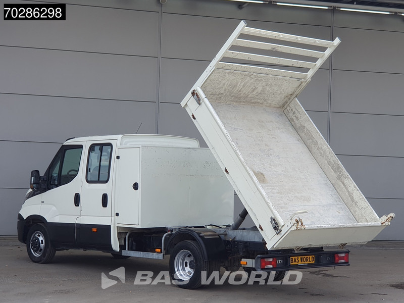 Iveco Daily 35C12 Open Laadbak met Kist Dubbel Cabine Dubbellucht 3,5t Trekhaak Airco Cruise Euro6 Pritsche Pickup Open Box 2m3 A/C Towbar C - شاحنة مفتوحة: صورة 2 Iveco Daily 35C12 Open Laadbak met Kist Dubbel Cabine Dubbellucht 3,5t Trekhaak Airco Cruise Euro6 Pritsche Pickup Open Box 2m3 A/C Towbar C - شاحنة مفتوحة: صورة 2