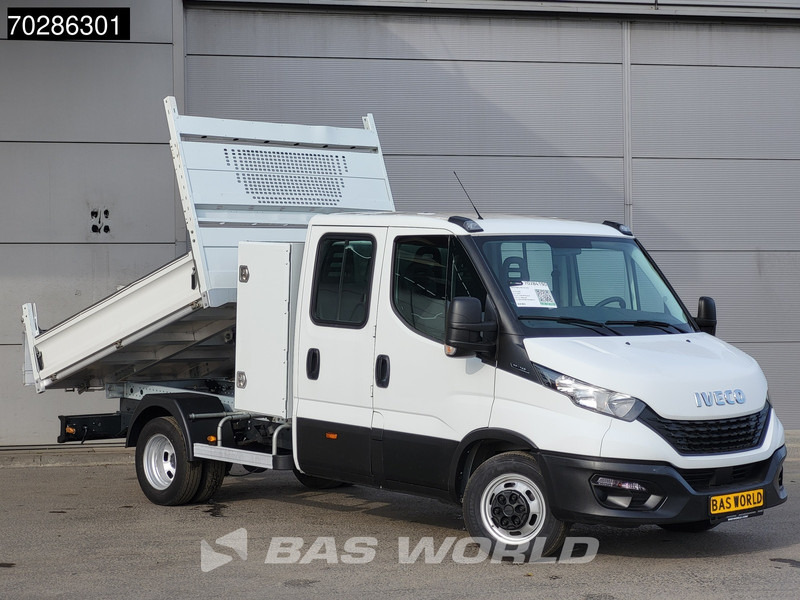Iveco Daily 35C14 Open Laadbak met Kist Dubbel Cabine Dubbellucht 3,5t Trekhaak Airco Cruise Euro6 Pickup Pritsche Open Box 2m3 A/C Towbar C - شاحنة مفتوحة: صورة 5 Iveco Daily 35C14 Open Laadbak met Kist Dubbel Cabine Dubbellucht 3,5t Trekhaak Airco Cruise Euro6 Pickup Pritsche Open Box 2m3 A/C Towbar C - شاحنة مفتوحة: صورة 5