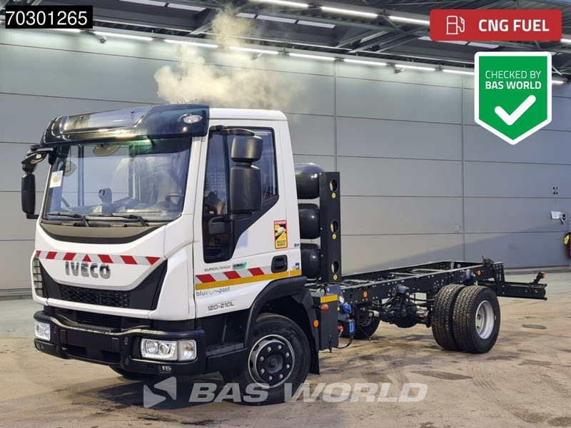 Iveco Eurocargo 120E210 4X2 NEW! 12 tons CNG chassis Automatic Airco Cruise control Euro 6 - شاحنة هيكل كابينة: صورة 1 Iveco Eurocargo 120E210 4X2 NEW! 12 tons CNG chassis Automatic Airco Cruise control Euro 6 - شاحنة هيكل كابينة: صورة 1