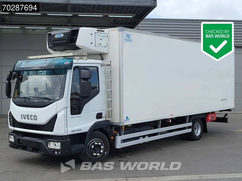 Iveco Eurocargo 120LE220 4X2 12tonner Carrier Supra 750 cooler Meat hang Manual Euro 6 - شاحنة الفريزر: صورة 1 Iveco Eurocargo 120LE220 4X2 12tonner Carrier Supra 750 cooler Meat hang Manual Euro 6 - شاحنة الفريزر: صورة 1