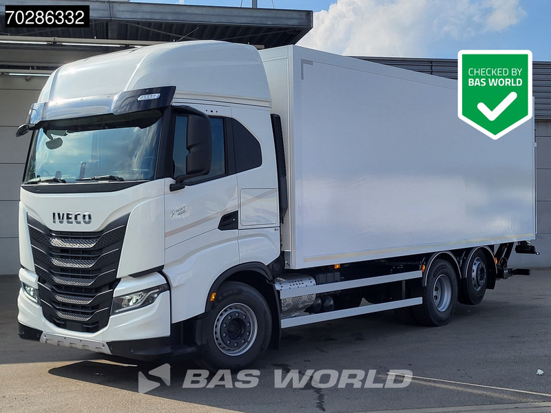Iveco S-Way 490 6X2 NEW! 2000kg Ladebordwand Retarder Lift+Steering-Axle Navi LED - شاحنة مقفلة: صورة 1 Iveco S-Way 490 6X2 NEW! 2000kg Ladebordwand Retarder Lift+Steering-Axle Navi LED - شاحنة مقفلة: صورة 1