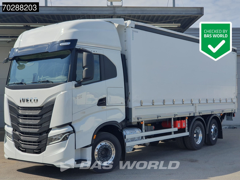 Iveco S-Way 490 6X2 NEW! Lift+Steering Axle 2tons Dhollandia Ladebordwand Retarder ACC LED - شاحنة ستارة: صورة 1 Iveco S-Way 490 6X2 NEW! Lift+Steering Axle 2tons Dhollandia Ladebordwand Retarder ACC LED - شاحنة ستارة: صورة 1