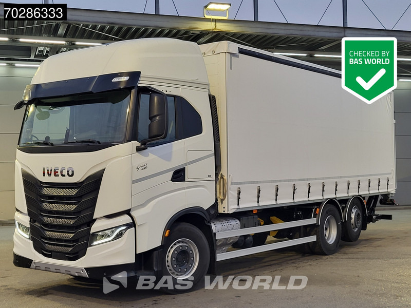 Iveco S-Way 490 6X2 NEW! Lift+steering Axle 2000kg Ladebordwand Retarder Navi Standklima - شاحنة ستارة: صورة 1 Iveco S-Way 490 6X2 NEW! Lift+steering Axle 2000kg Ladebordwand Retarder Navi Standklima - شاحنة ستارة: صورة 1
