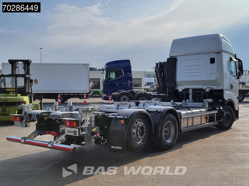 Iveco S-Way 500 6X2 NEW BDF! Lift+Steering Axle ACC Standklima Euro 6 - شاحنات الحاويات / جسم علوي قابل للتغيير شاحنة: صورة 5 Iveco S-Way 500 6X2 NEW BDF! Lift+Steering Axle ACC Standklima Euro 6 - شاحنات الحاويات / جسم علوي قابل للتغيير شاحنة: صورة 5