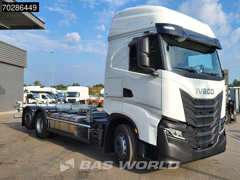 Iveco S-Way 500 6X2 NEW BDF! Lift+Steering Axle ACC Standklima Euro 6 - شاحنات الحاويات / جسم علوي قابل للتغيير شاحنة: صورة 3 Iveco S-Way 500 6X2 NEW BDF! Lift+Steering Axle ACC Standklima Euro 6 - شاحنات الحاويات / جسم علوي قابل للتغيير شاحنة: صورة 3