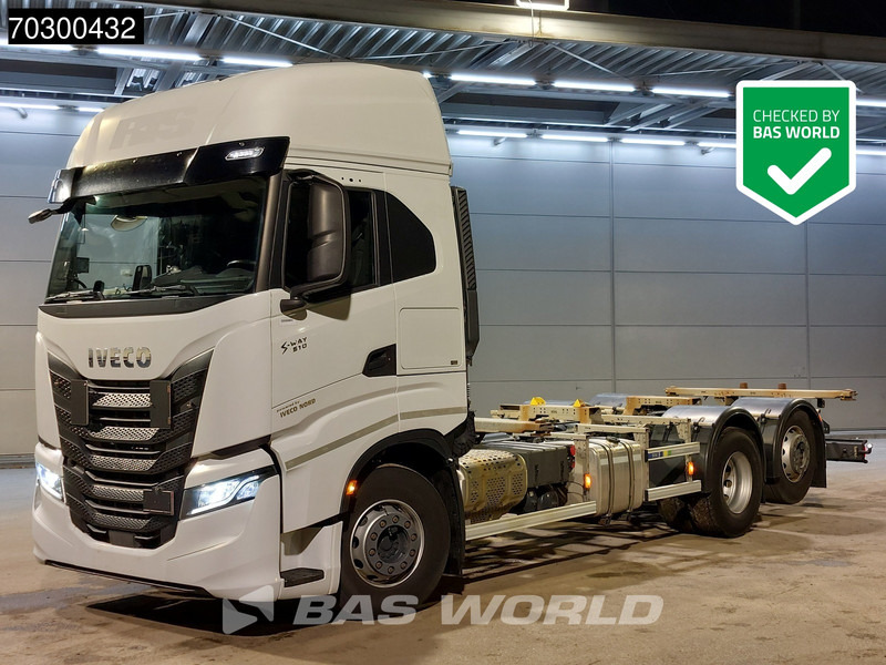 Iveco S-Way 510 6X2 BDF Full Air Automatic Retarder Lift-Axle ACC Euro 6 - شاحنات الحاويات / جسم علوي قابل للتغيير شاحنة: صورة 1 Iveco S-Way 510 6X2 BDF Full Air Automatic Retarder Lift-Axle ACC Euro 6 - شاحنات الحاويات / جسم علوي قابل للتغيير شاحنة: صورة 1