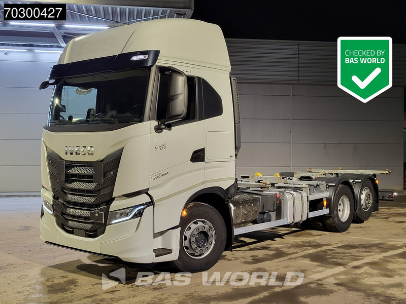 Iveco S-Way 510 6X2 BDF Full Air Suspension Automatic Retarder ACC Euro 6 - شاحنات الحاويات / جسم علوي قابل للتغيير شاحنة: صورة 1 Iveco S-Way 510 6X2 BDF Full Air Suspension Automatic Retarder ACC Euro 6 - شاحنات الحاويات / جسم علوي قابل للتغيير شاحنة: صورة 1