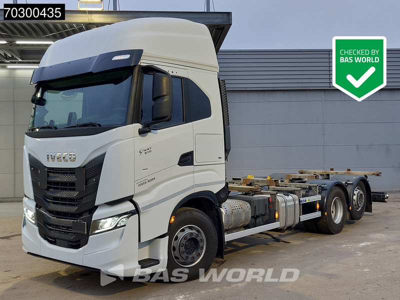 Iveco S-Way 510 6X2 BDF Retarder Air suspension Lift-Axle Automatic Euro 6 - شاحنات الحاويات / جسم علوي قابل للتغيير شاحنة: صورة 1 Iveco S-Way 510 6X2 BDF Retarder Air suspension Lift-Axle Automatic Euro 6 - شاحنات الحاويات / جسم علوي قابل للتغيير شاحنة: صورة 1