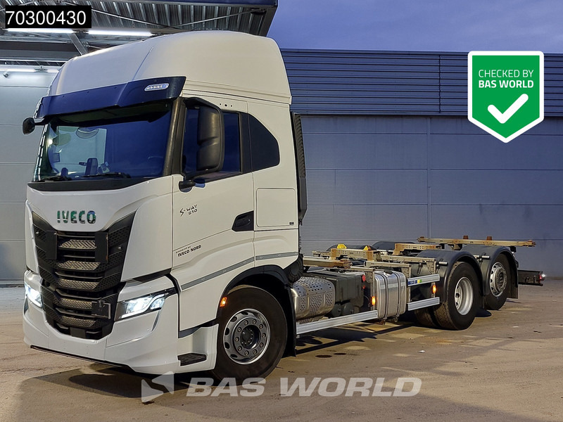 Iveco S-Way 510 6X2 Retarder Full Air Lift Axle BDF Euro 6 - شاحنات الحاويات / جسم علوي قابل للتغيير شاحنة: صورة 1 Iveco S-Way 510 6X2 Retarder Full Air Lift Axle BDF Euro 6 - شاحنات الحاويات / جسم علوي قابل للتغيير شاحنة: صورة 1