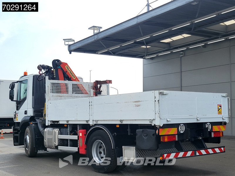 شاحنات مسطحة, شاحنة كرين Iveco Stralis 310 4X2 Palfinger PK12002 EH Kran Crane Rotator Automatic Full Steel Euro 6: صورة 16