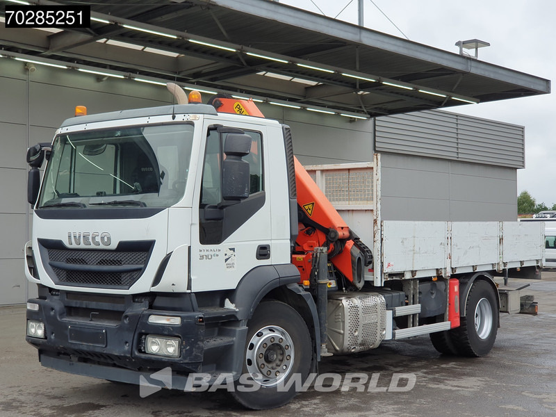 Iveco Stralis 310 4X2 Palfinger PK14002EH kran Crane Steelsuspension Automatic Euro 6 - شاحنات مسطحة, شاحنة كرين: صورة 5 Iveco Stralis 310 4X2 Palfinger PK14002EH kran Crane Steelsuspension Automatic Euro 6 - شاحنات مسطحة, شاحنة كرين: صورة 5