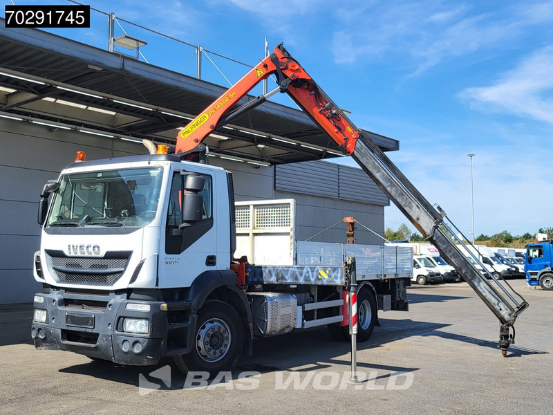 Iveco Stralis 310 4X2 Palfinger PK14502-SH Kran Crane Rotator Steel suspension Euro 6 - شاحنات مسطحة, شاحنة كرين: صورة 5 Iveco Stralis 310 4X2 Palfinger PK14502-SH Kran Crane Rotator Steel suspension Euro 6 - شاحنات مسطحة, شاحنة كرين: صورة 5