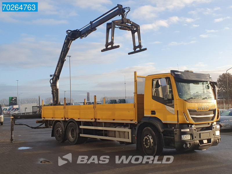 Iveco Stralis 310 6X2 RHD! Atlas 135.2VE-A11 Crane Lift-Lenkachse ACC Euro 6 - شاحنات مسطحة, شاحنة كرين: صورة 3 Iveco Stralis 310 6X2 RHD! Atlas 135.2VE-A11 Crane Lift-Lenkachse ACC Euro 6 - شاحنات مسطحة, شاحنة كرين: صورة 3