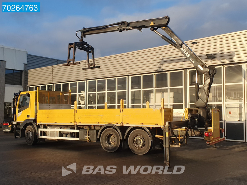 Iveco Stralis 310 6X2 RHD! Atlas 135.2VE-A11 Crane Lift-Lenkachse ACC Euro 6 - شاحنات مسطحة, شاحنة كرين: صورة 2 Iveco Stralis 310 6X2 RHD! Atlas 135.2VE-A11 Crane Lift-Lenkachse ACC Euro 6 - شاحنات مسطحة, شاحنة كرين: صورة 2