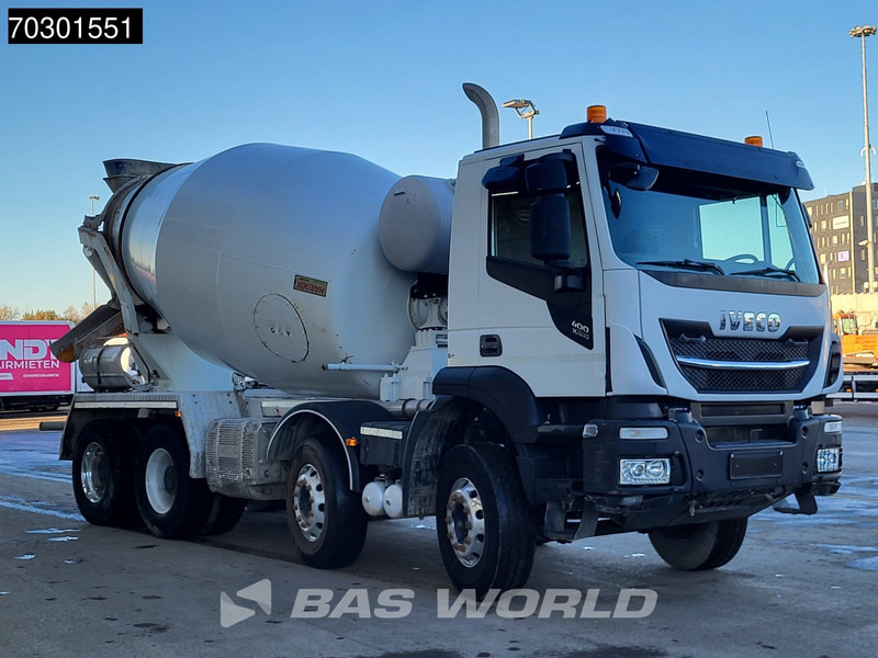 Iveco Stralis 400 8X4 9m3 Stetter mixer Steelsuspension Big-Axle Automatic Euro 6 - شاحنة خلاطة خرسانة: صورة 3 Iveco Stralis 400 8X4 9m3 Stetter mixer Steelsuspension Big-Axle Automatic Euro 6 - شاحنة خلاطة خرسانة: صورة 3