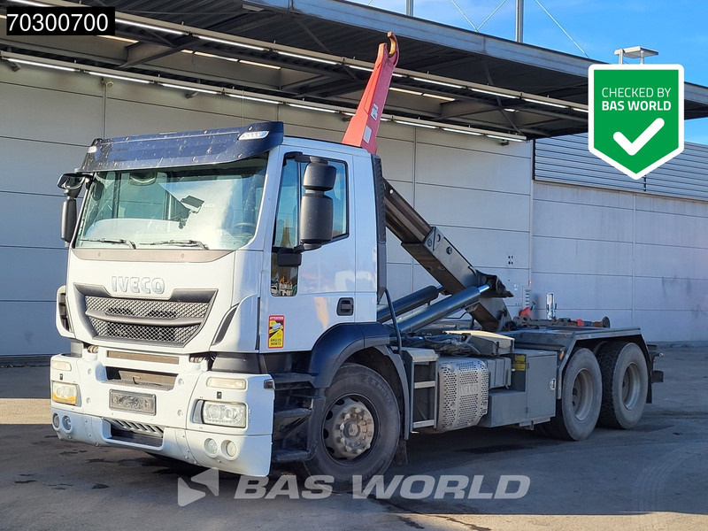 Iveco Stralis 460 Stralis 6X2 20 tons Dalby XHM3C20K Containersystem Lift-Axle Manual Euro 6 - شاحنة ذات خطاف: صورة 1 Iveco Stralis 460 Stralis 6X2 20 tons Dalby XHM3C20K Containersystem Lift-Axle Manual Euro 6 - شاحنة ذات خطاف: صورة 1