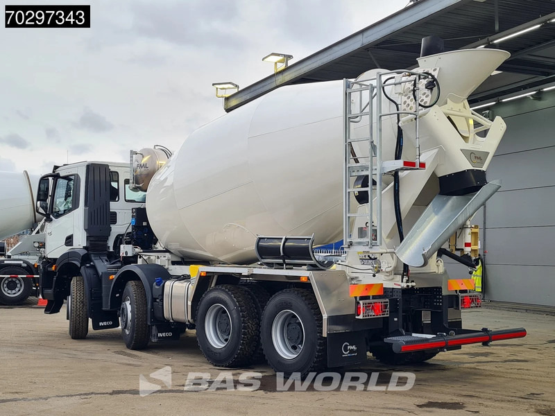 Iveco T-WAY 410 8X4 NEW! 10M3 FML Mixer Full Steel Suspension Automatic Euro 6 - شاحنة خلاطة خرسانة: صورة 2 Iveco T-WAY 410 8X4 NEW! 10M3 FML Mixer Full Steel Suspension Automatic Euro 6 - شاحنة خلاطة خرسانة: صورة 2