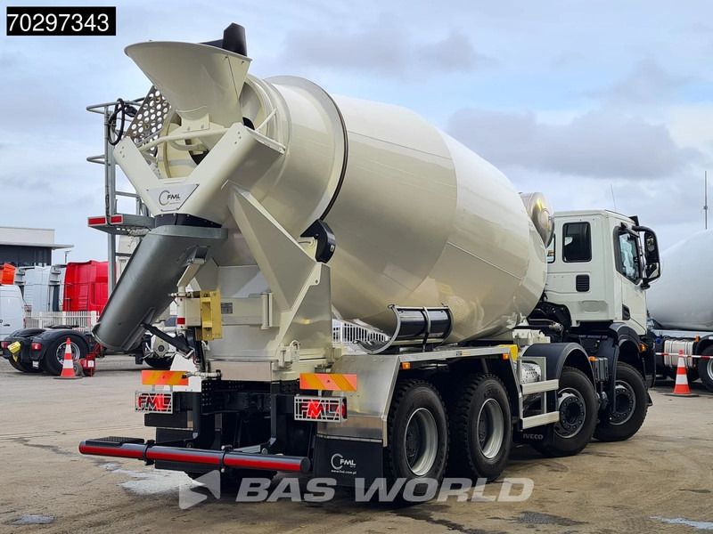 Iveco T-WAY 410 8X4 NEW! 10M3 FML Mixer Full Steel Suspension Automatic Euro 6 - شاحنة خلاطة خرسانة: صورة 5 Iveco T-WAY 410 8X4 NEW! 10M3 FML Mixer Full Steel Suspension Automatic Euro 6 - شاحنة خلاطة خرسانة: صورة 5
