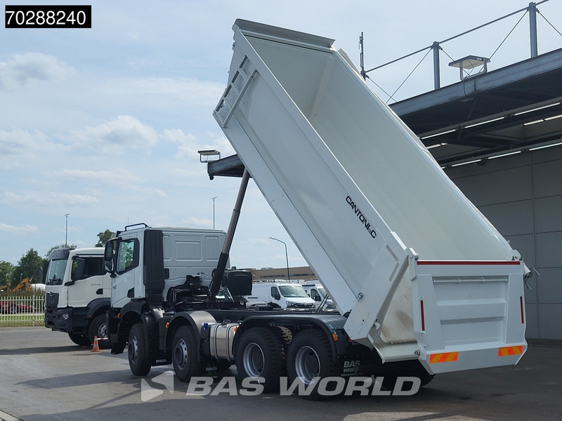 Iveco T-WAY 450 8X4 New! 20m3 Cantoni Tipper Steelsuspension Big-Axle Automatic Euro 6 - شاحنة قلاب: صورة 3 Iveco T-WAY 450 8X4 New! 20m3 Cantoni Tipper Steelsuspension Big-Axle Automatic Euro 6 - شاحنة قلاب: صورة 3