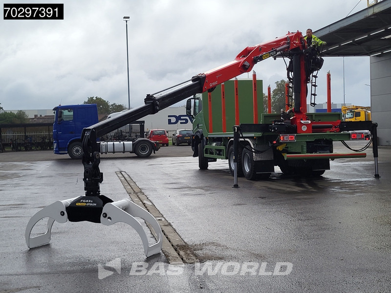 Iveco T-Way 450 6X6 UNUSED! Palfinger Q150Z Crane Retarder Holztransport Big-Axle LED Euro 6 - شاحنة قطع الأشجار, شاحنة كرين: صورة 5 Iveco T-Way 450 6X6 UNUSED! Palfinger Q150Z Crane Retarder Holztransport Big-Axle LED Euro 6 - شاحنة قطع الأشجار, شاحنة كرين: صورة 5