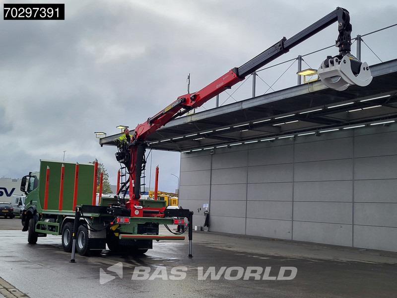 Iveco T-Way 450 6X6 UNUSED! Palfinger Q150Z Crane Retarder Holztransport Big-Axle LED Euro 6 - شاحنة قطع الأشجار, شاحنة كرين: صورة 2 Iveco T-Way 450 6X6 UNUSED! Palfinger Q150Z Crane Retarder Holztransport Big-Axle LED Euro 6 - شاحنة قطع الأشجار, شاحنة كرين: صورة 2