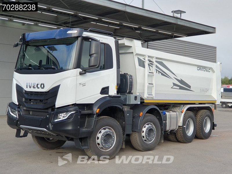 Iveco T-Way 450 8X4 New! 20m3 Cantoni Tipper Steelsuspension Big-Axle Euro 6 - شاحنة قلاب: صورة 5 Iveco T-Way 450 8X4 New! 20m3 Cantoni Tipper Steelsuspension Big-Axle Euro 6 - شاحنة قلاب: صورة 5