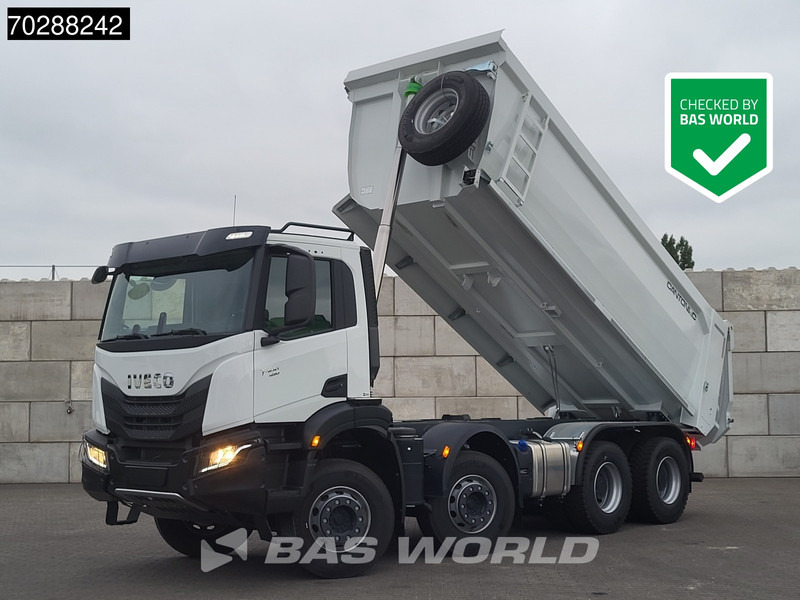 Iveco T-Way 450 8X4 New! 20m3 Cantoni & C. Tipper Steelsuspension Big-Axle Automatic Euro 6 - شاحنة قلاب: صورة 1 Iveco T-Way 450 8X4 New! 20m3 Cantoni & C. Tipper Steelsuspension Big-Axle Automatic Euro 6 - شاحنة قلاب: صورة 1