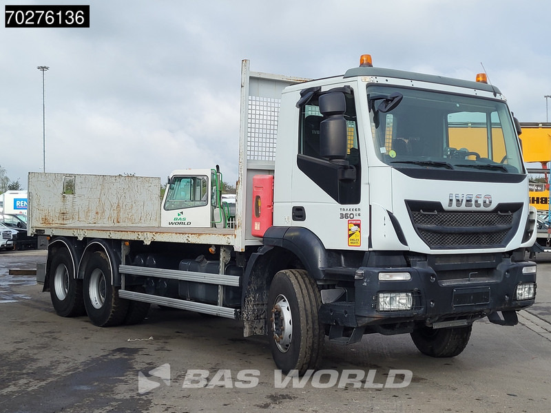 Iveco Trakker 360 6X4 650cm open platform Big-axle Steelsuspension Automatic Euro 6 - شاحنات مسطحة: صورة 3 Iveco Trakker 360 6X4 650cm open platform Big-axle Steelsuspension Automatic Euro 6 - شاحنات مسطحة: صورة 3