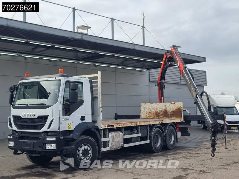 Iveco Trakker 360 6X4 Palfinger PK17.001 SLD Remote Steelsuspension Big-Axle - شاحنات مسطحة, شاحنة كرين: صورة 5 Iveco Trakker 360 6X4 Palfinger PK17.001 SLD Remote Steelsuspension Big-Axle - شاحنات مسطحة, شاحنة كرين: صورة 5