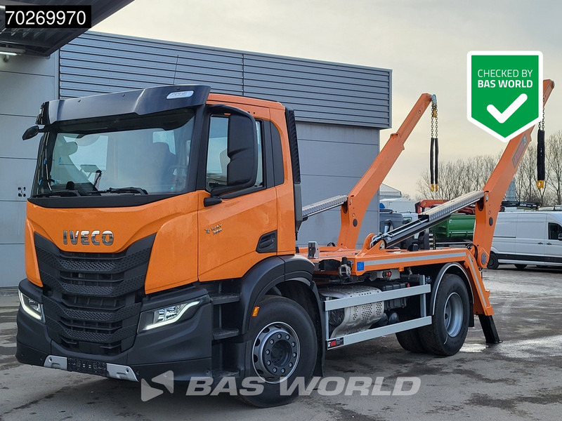 Iveco X-Way 360 4X2 NEW! HIAB 12tons skiploader Automatic Euro 6 - شاحنة نقل المخلفات: صورة 1 Iveco X-Way 360 4X2 NEW! HIAB 12tons skiploader Automatic Euro 6 - شاحنة نقل المخلفات: صورة 1