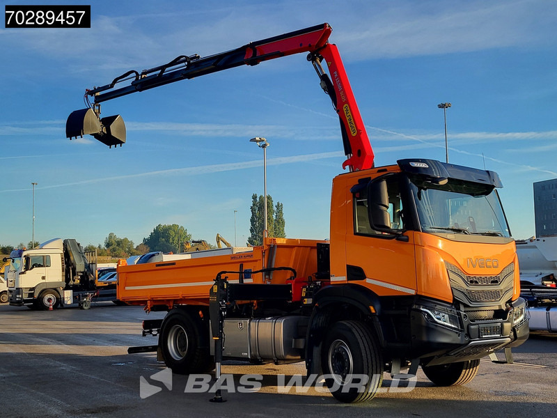 Iveco X-Way 400 4X2 New! Palfinger PK12.501 Crane Meiller 3-Side Tipper Navi ACC Euro 6 - شاحنة قلاب, شاحنة كرين: صورة 3 Iveco X-Way 400 4X2 New! Palfinger PK12.501 Crane Meiller 3-Side Tipper Navi ACC Euro 6 - شاحنة قلاب, شاحنة كرين: صورة 3