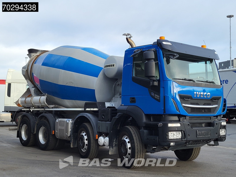 Iveco X-Way 400 X-Way 8X4 Liebherr 9m3 Big-Axle Steelsuspension Euro 6 - شاحنة خلاطة خرسانة: صورة 3 Iveco X-Way 400 X-Way 8X4 Liebherr 9m3 Big-Axle Steelsuspension Euro 6 - شاحنة خلاطة خرسانة: صورة 3