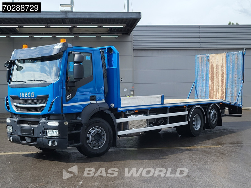 Iveco X-Way 420 6X2 Machine transporter Hydraulic Ramp Winch Lift+steering axle ACC Euro 6 - شاحنة نقل سيارات شاحنة: صورة 3 Iveco X-Way 420 6X2 Machine transporter Hydraulic Ramp Winch Lift+steering axle ACC Euro 6 - شاحنة نقل سيارات شاحنة: صورة 3