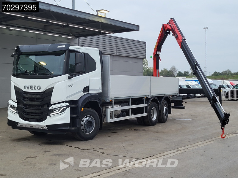 Iveco X-Way 420 6X2 UNUSED Palfinger PK19001 SLD5 Crane Lift+steering-Axle ACC Euro 6 - شاحنات مسطحة, شاحنة كرين: صورة 5 Iveco X-Way 420 6X2 UNUSED Palfinger PK19001 SLD5 Crane Lift+steering-Axle ACC Euro 6 - شاحنات مسطحة, شاحنة كرين: صورة 5